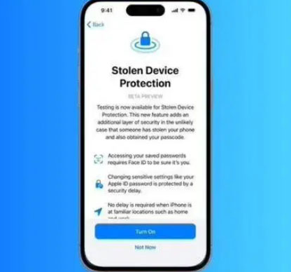 洞口苹果授权维修店分享被盗设备保护功能开启方法 