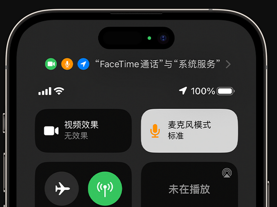 洞口苹果授权维修网点分享iPhone在通话时让你的声音更清晰 