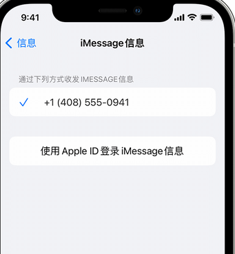 洞口apple维修iPhone上无法正常发送iMessage信息 