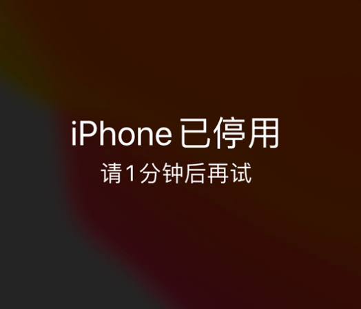 洞口苹果手机维修分享:iPhone 显示“不可用”或“已停用”怎么办？还能保留数据吗？ 